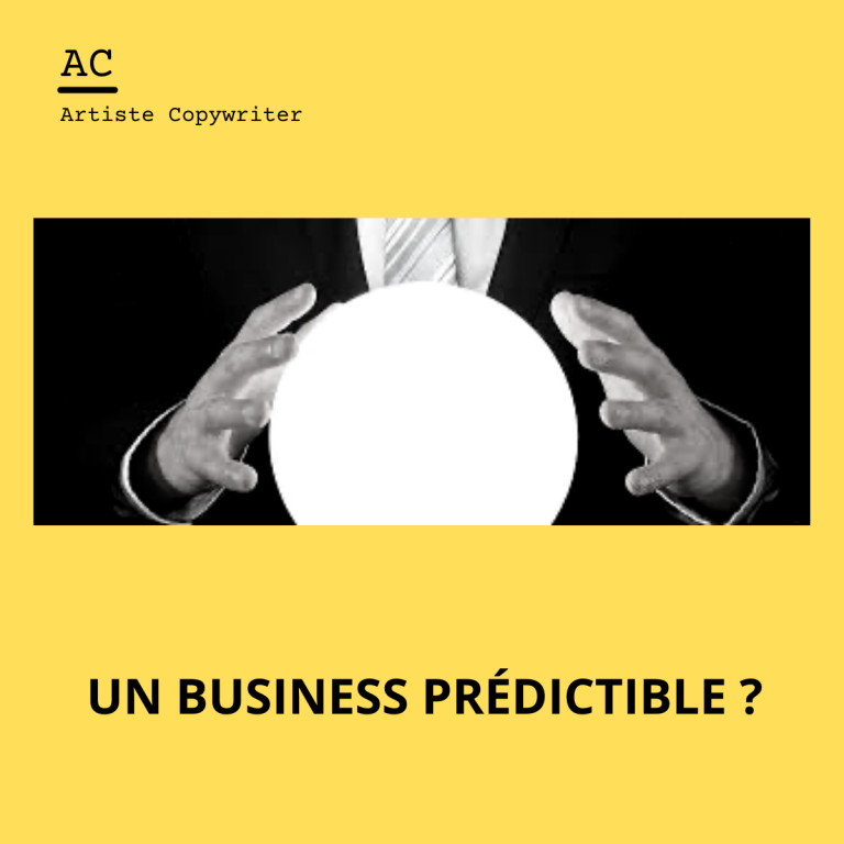 Lire la suite à propos de l’article Un business prédictible ?